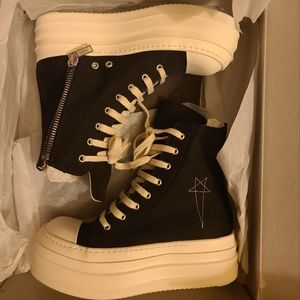 SOLD!! - Rick Owens Double Bumper Sneakers Size 37